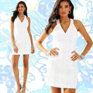 Lilly Pulitzer Lynn Resort Eyelet Lace Shift Dress - Size 2